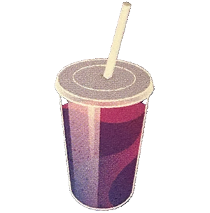 un smoothie myrtille-banane